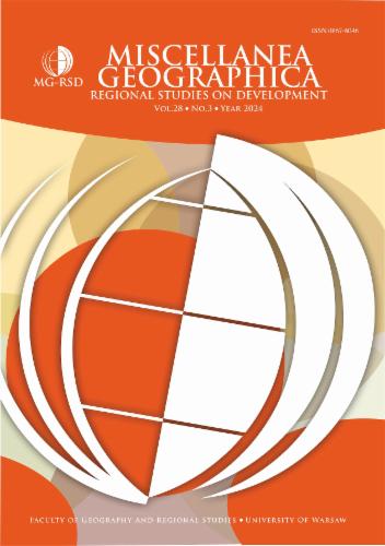 Miscellanea Geographica's Cover Image