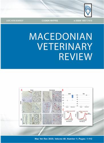 Macedonian Veterinary Review's Cover Image