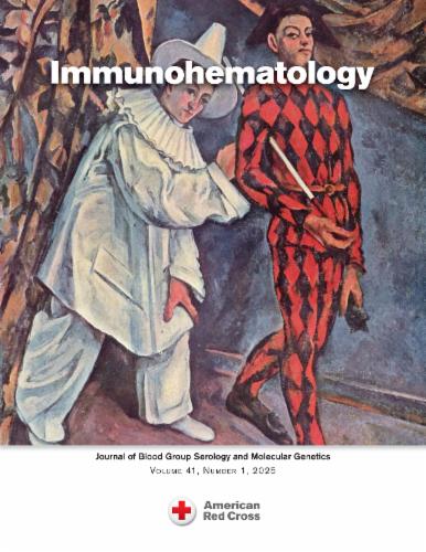 Immunohematology's Cover Image