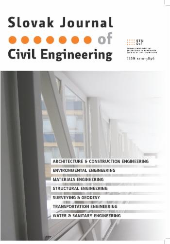 Slovak Journal of Civil Engineering's Cover Image