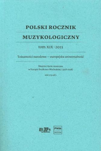 Polski Rocznik Muzykologiczny's Cover Image