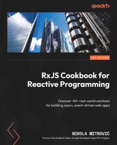 RxJS Cookbook for Reactive Programming's Cover Image