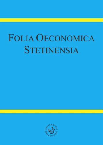 Folia Oeconomica Stetinensia's Cover Image