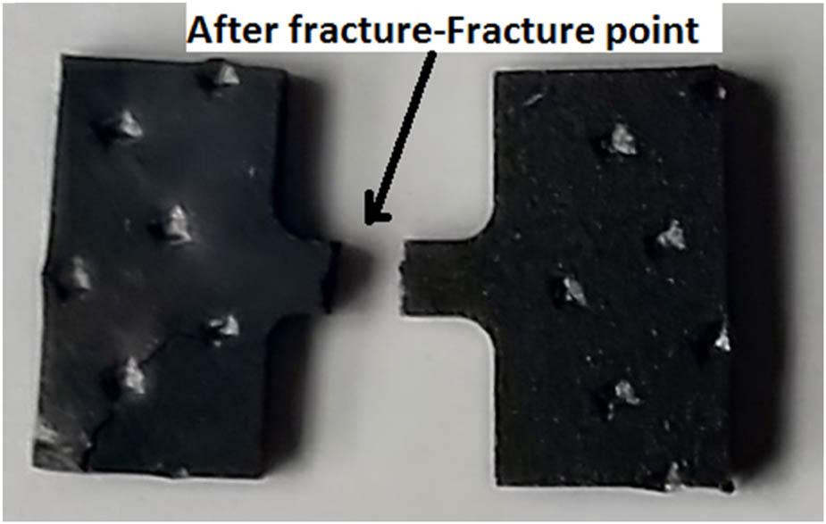 Image of tensile specimen.