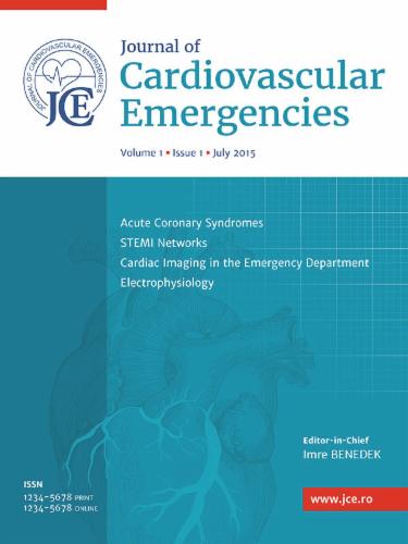 Journal of Cardiovascular Emergencies's Cover Image