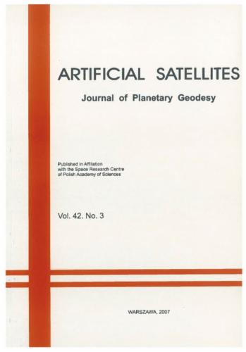 Artificial Satellites's Cover Image