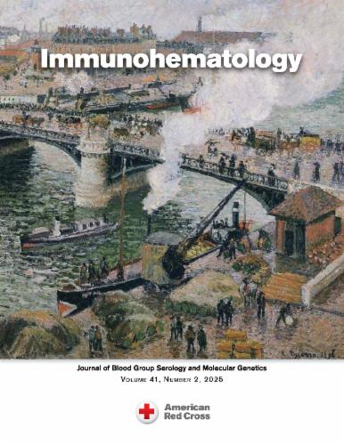Immunohematology's Cover Image