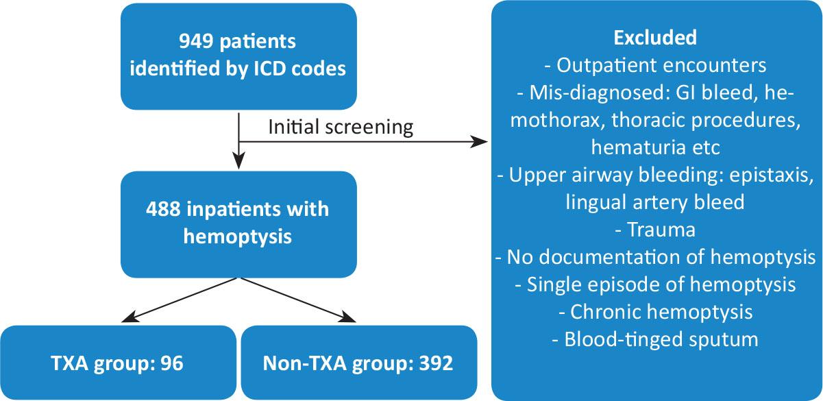 Flowchart of patient eligibility screening