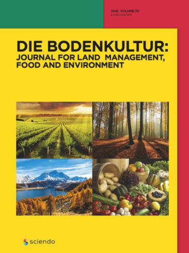 Die Bodenkultur: Journal of Land Management, Food and Environment's Cover Image