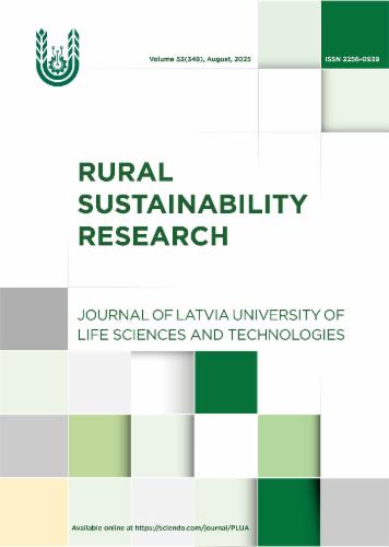 Rural Sustainability Research's Cover Image