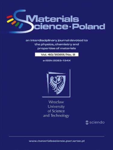 Materials Science-Poland's Cover Image