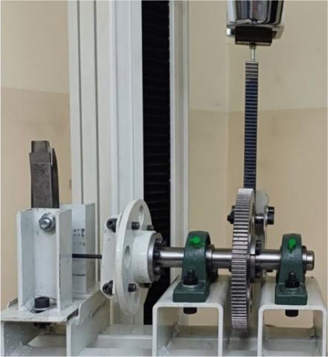 Kirchhoff's transverse elasticity modulus G measurement station