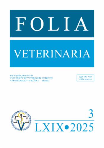 Folia Veterinaria's Cover Image