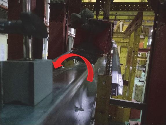 Lateral-torsional buckling of the beam
Source: own work.