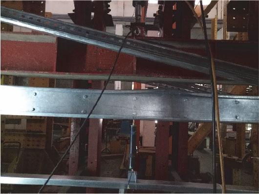 Crushing failure on the beam’s top flange
Source: own work.
