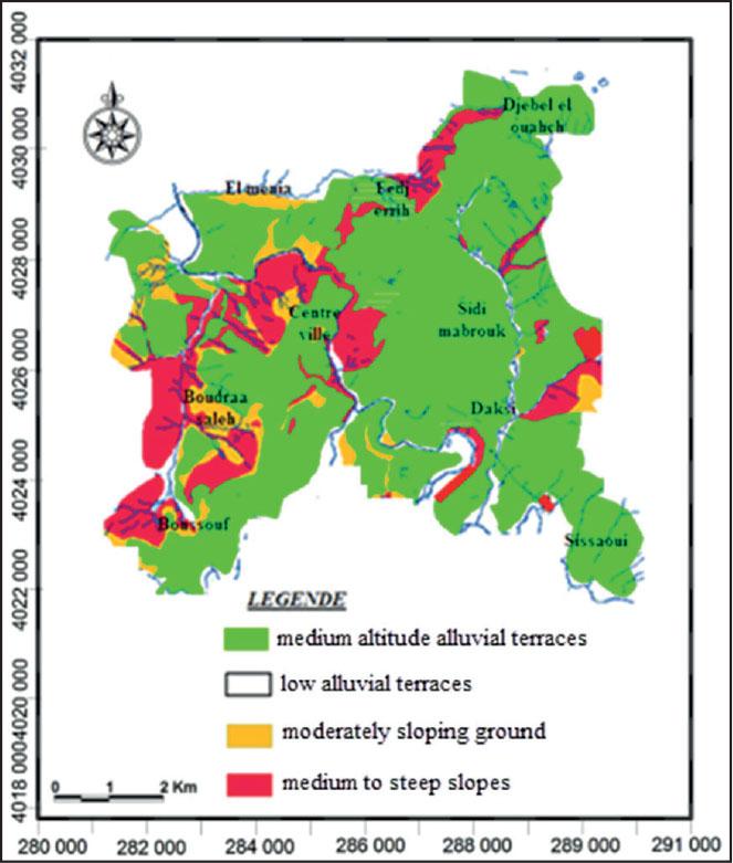 Slopes in Constantine
Source: own work.