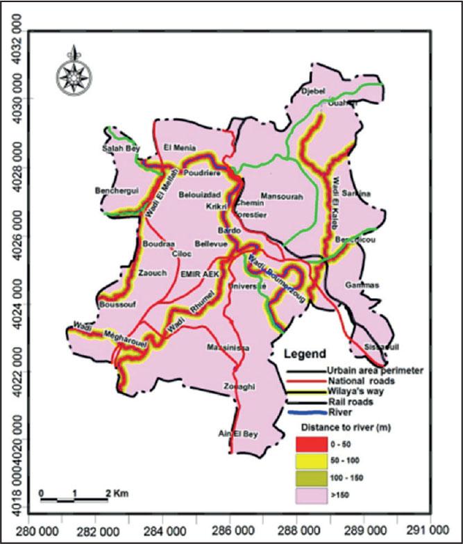 River influence on slope stability
Source: Bourenane et al. (2015).