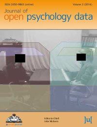 Journal of Open Psychology Data Cover