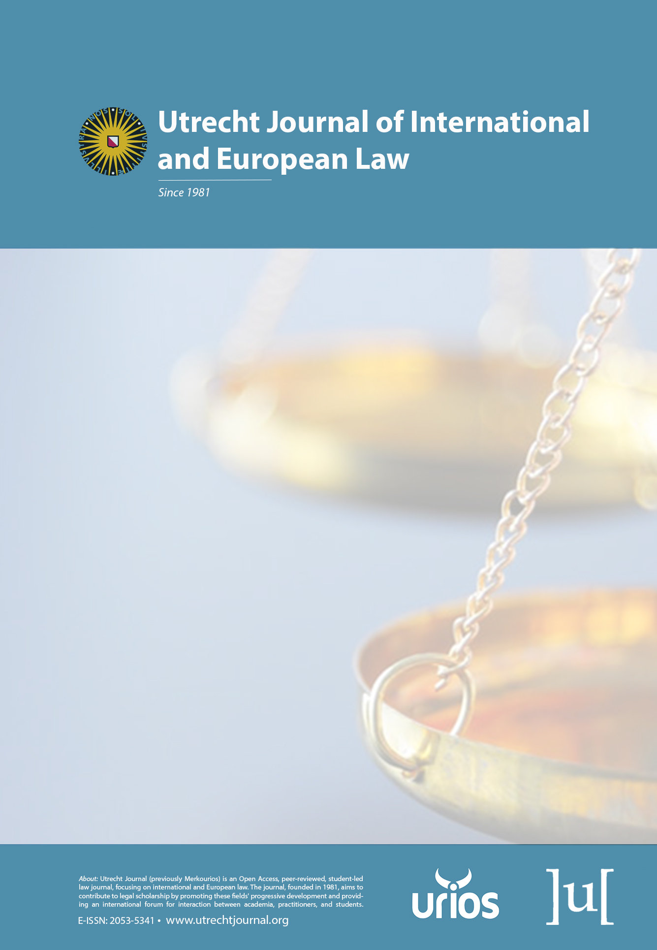 Utrecht Journal of International and European Law Cover